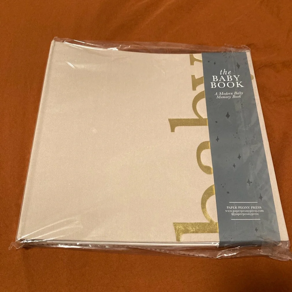 New peony press baby book